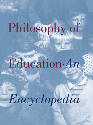 cover image of Philosophy of Education